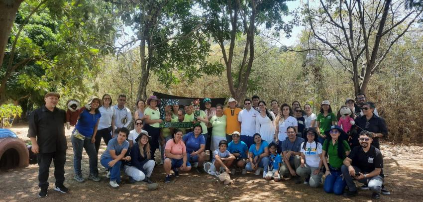 Participantes del Pic Nic en el Río.